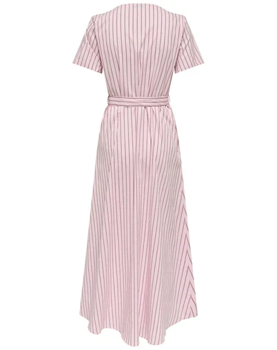 JDY - JDYMio Maxi Shirt Kjole - Chalk Pink